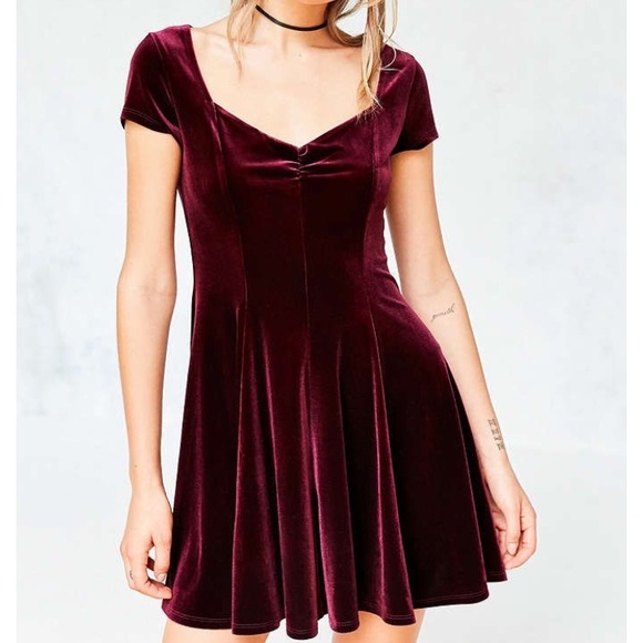 Urban Outfitters | Dresses | Urban Outfitters Nwot Velvet Skater Dress | Poshmark Urban Outfitters | Dresses | Urban Outfitters Nwot Velvet Skater Dress | Poshmark